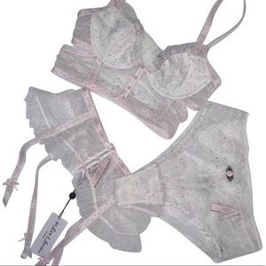 For Love & Lemons Evie Full 3 Pc Set